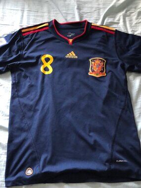 2010 Spain World Cup XAVI away jersey
